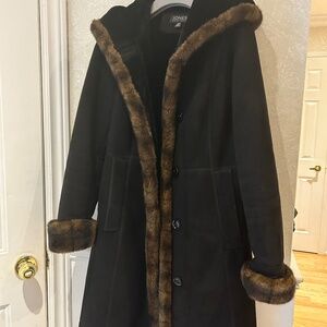 Faux Fur lined Coat